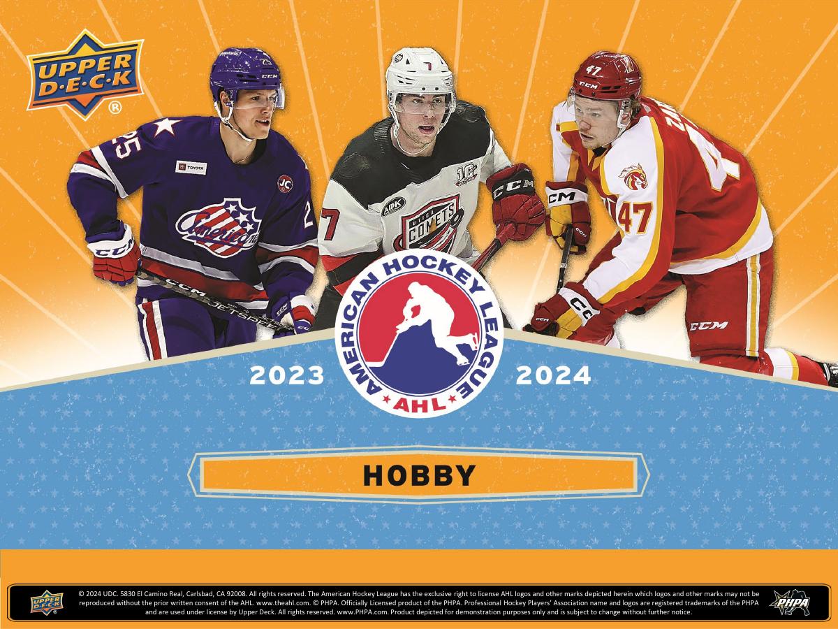 Обложка 2023/24 Upper Deck AHL