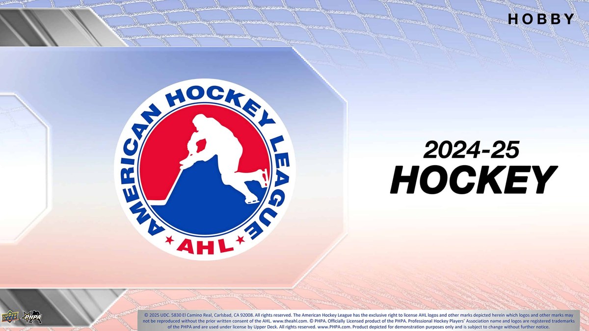 Обложка 2024/25 Upper Deck AHL