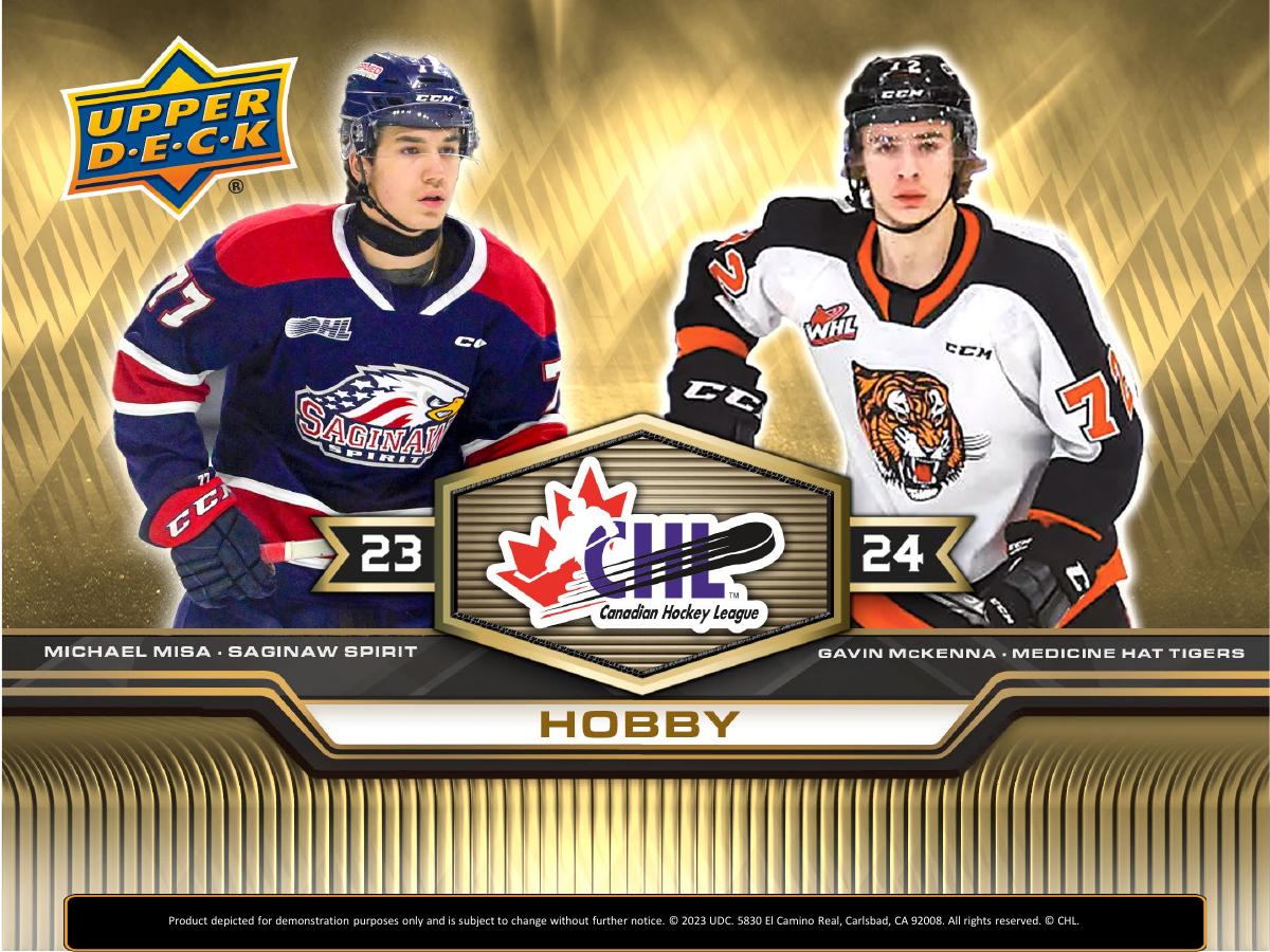 Обложка 2023/24 Upper Deck CHL