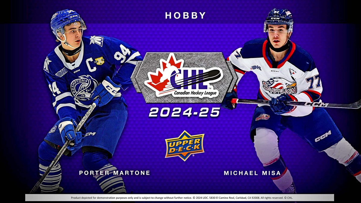Обложка 2024/25 Upper Deck CHL