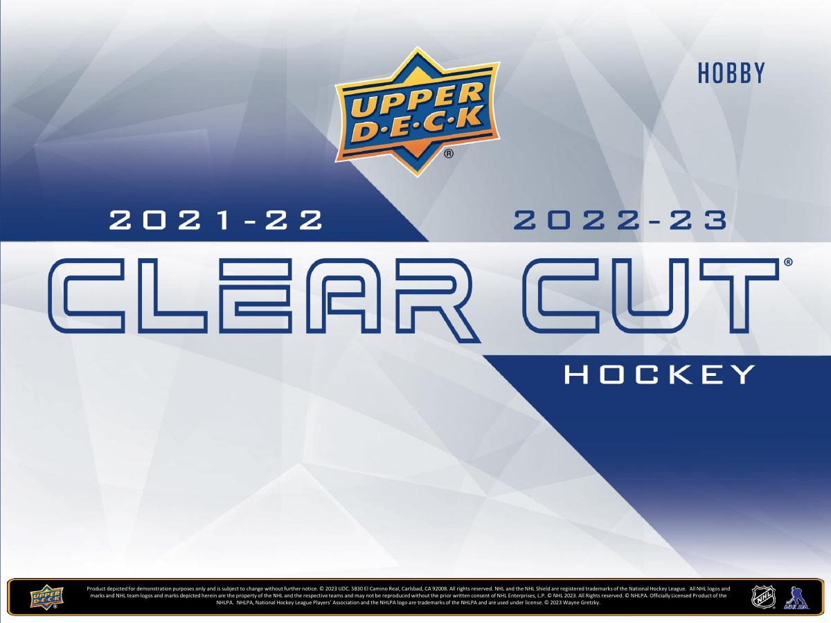 Обложка 2022/23 Upper Deck Clear Cut