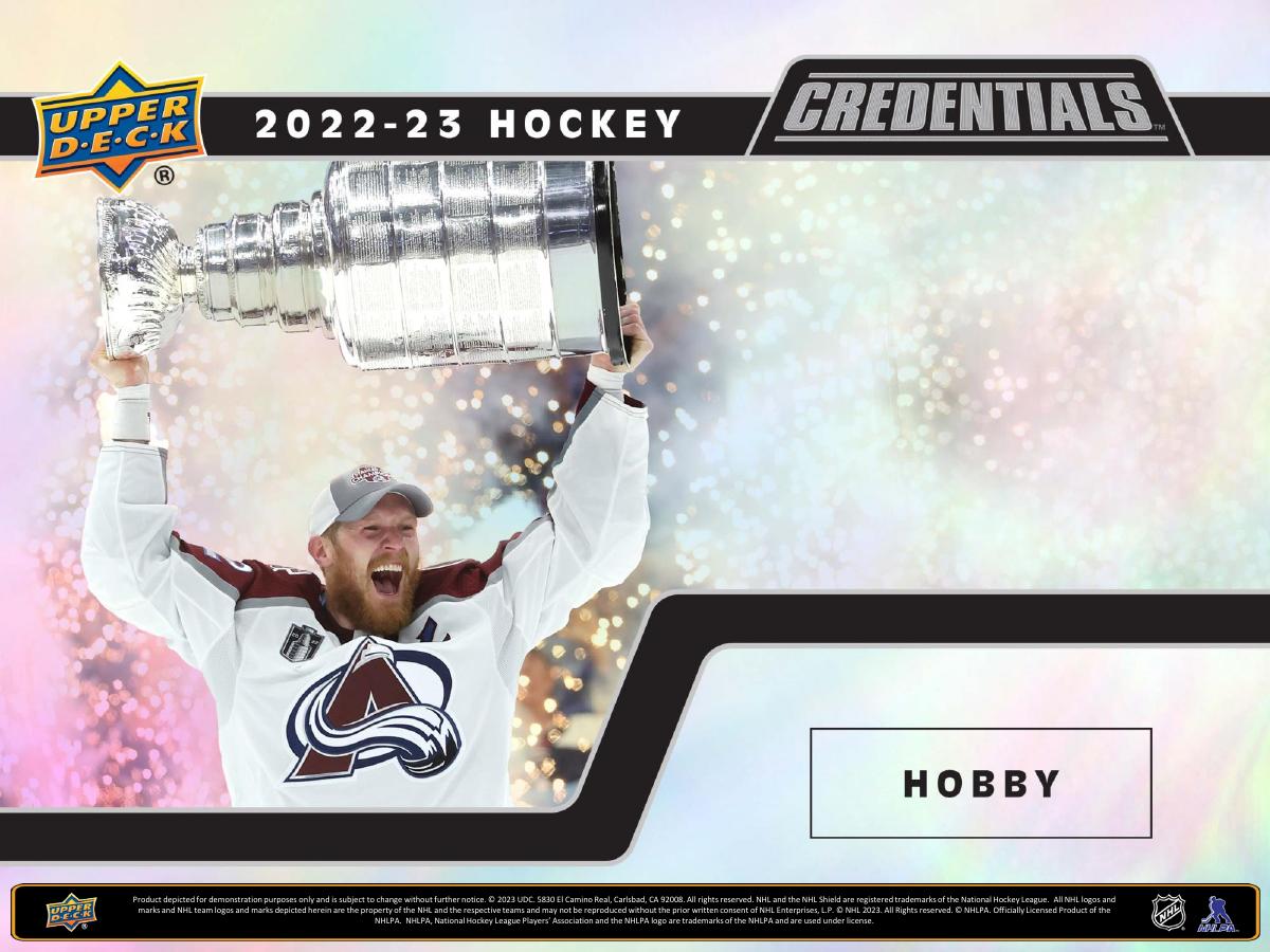 Обложка 2022/23 Upper Deck Credentials