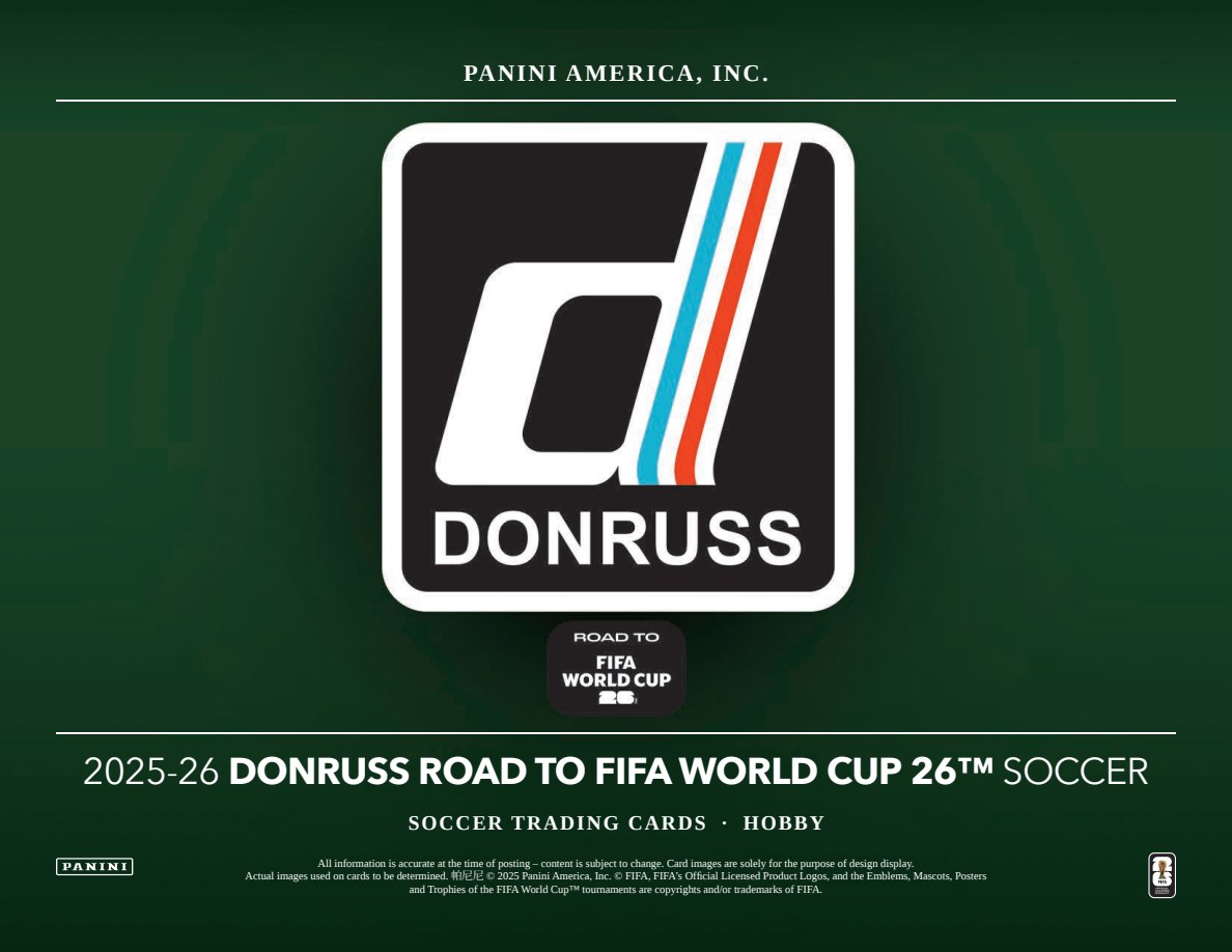 Обложка 2025/26 Panini Donruss Road to FIFA World Cup 26