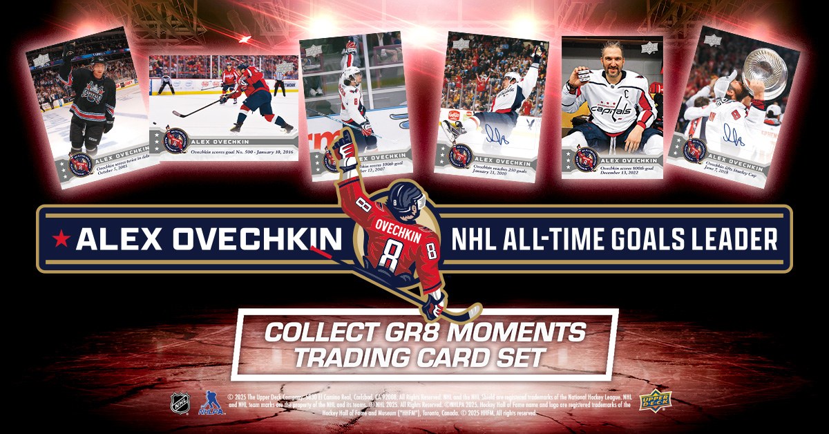 Обложка 2024/25 Upper Deck GR8 Moments