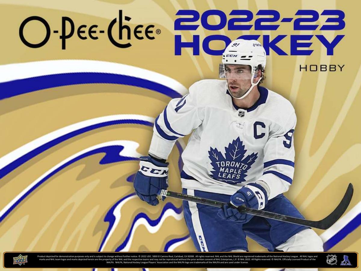 Обложка 2022/23 Upper Deck O-Pee-Chee