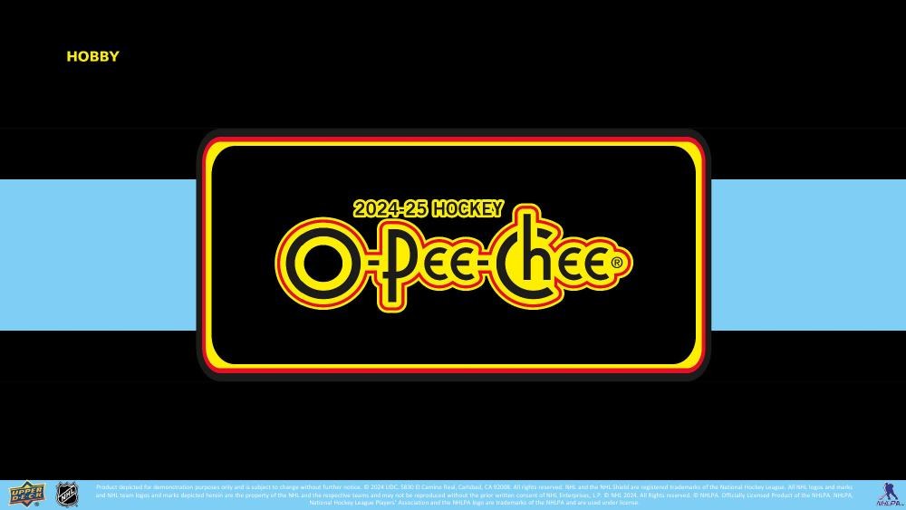 Обложка 2024/25 Upper Deck O-Pee-Chee