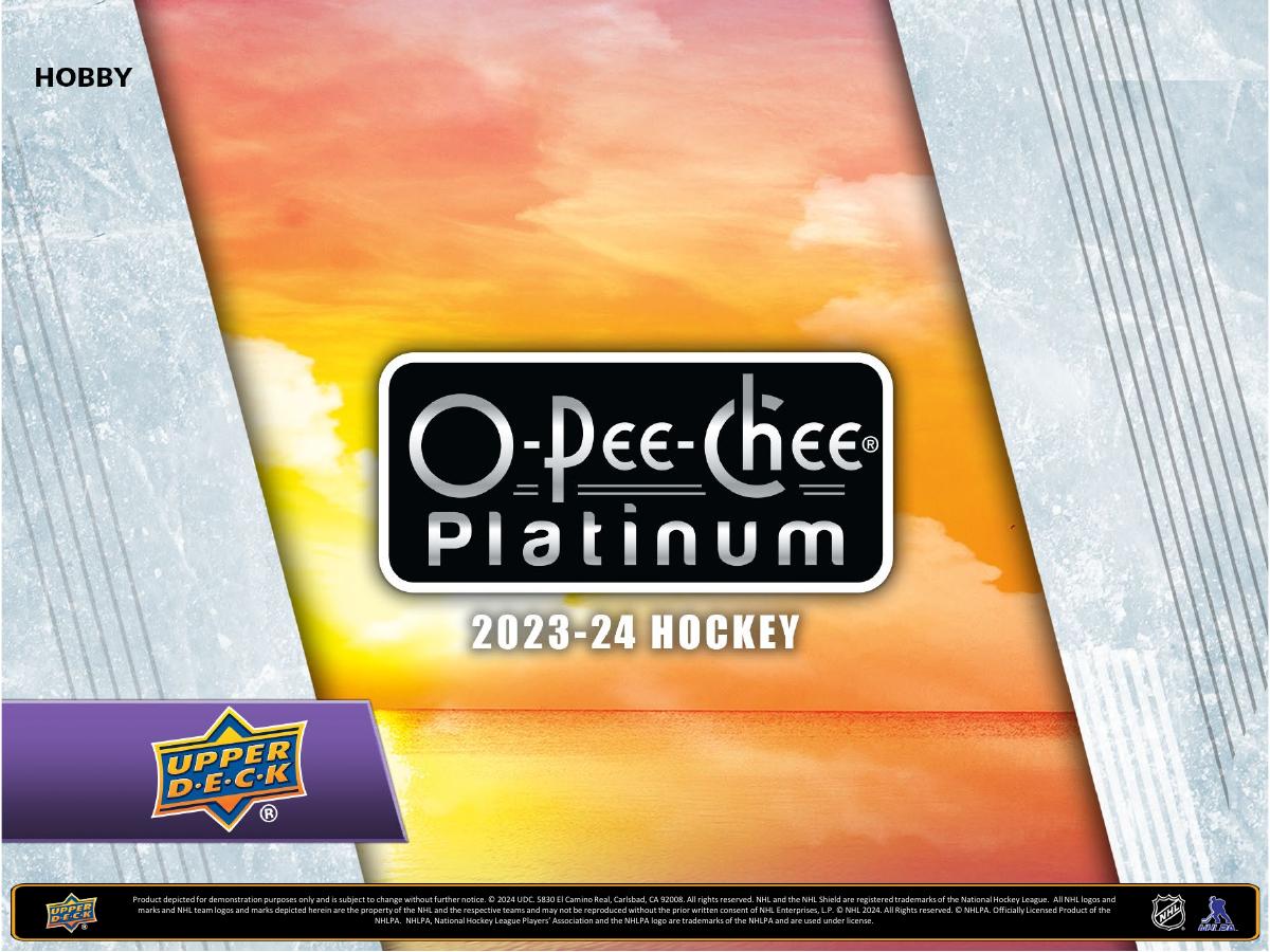 Обложка 2023/24 Upper Deck O-Pee-Chee Platinum