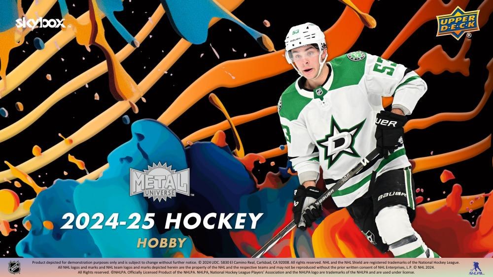 Обложка 2024/25 Upper Deck Skybox Metal Universe