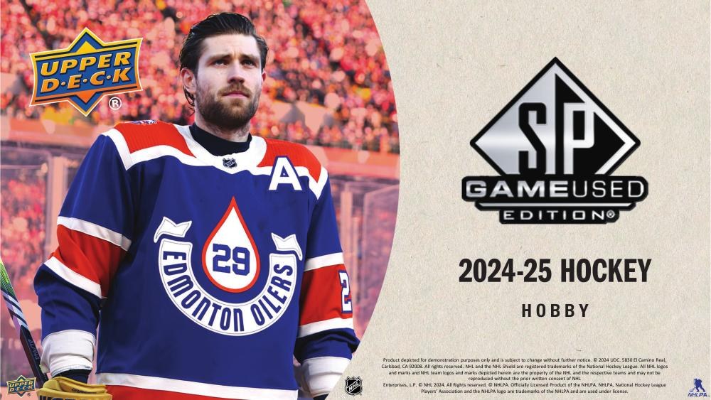 Обложка 2024/25 Upper Deck SP Game Used