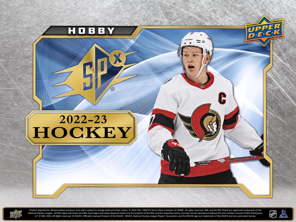 Обложка 2022/23 Upper Deck SPx