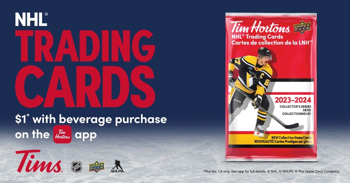 Обложка 2023/24 Upper Deck Tim Hortons