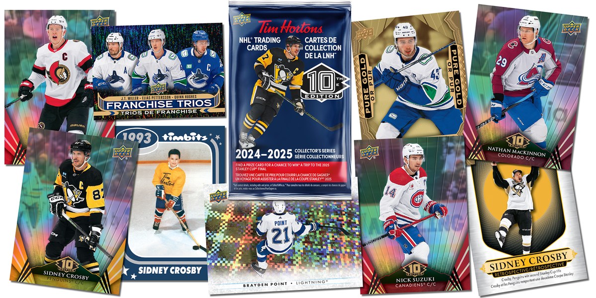 Обложка 2024/25 Upper Deck Tim Hortons