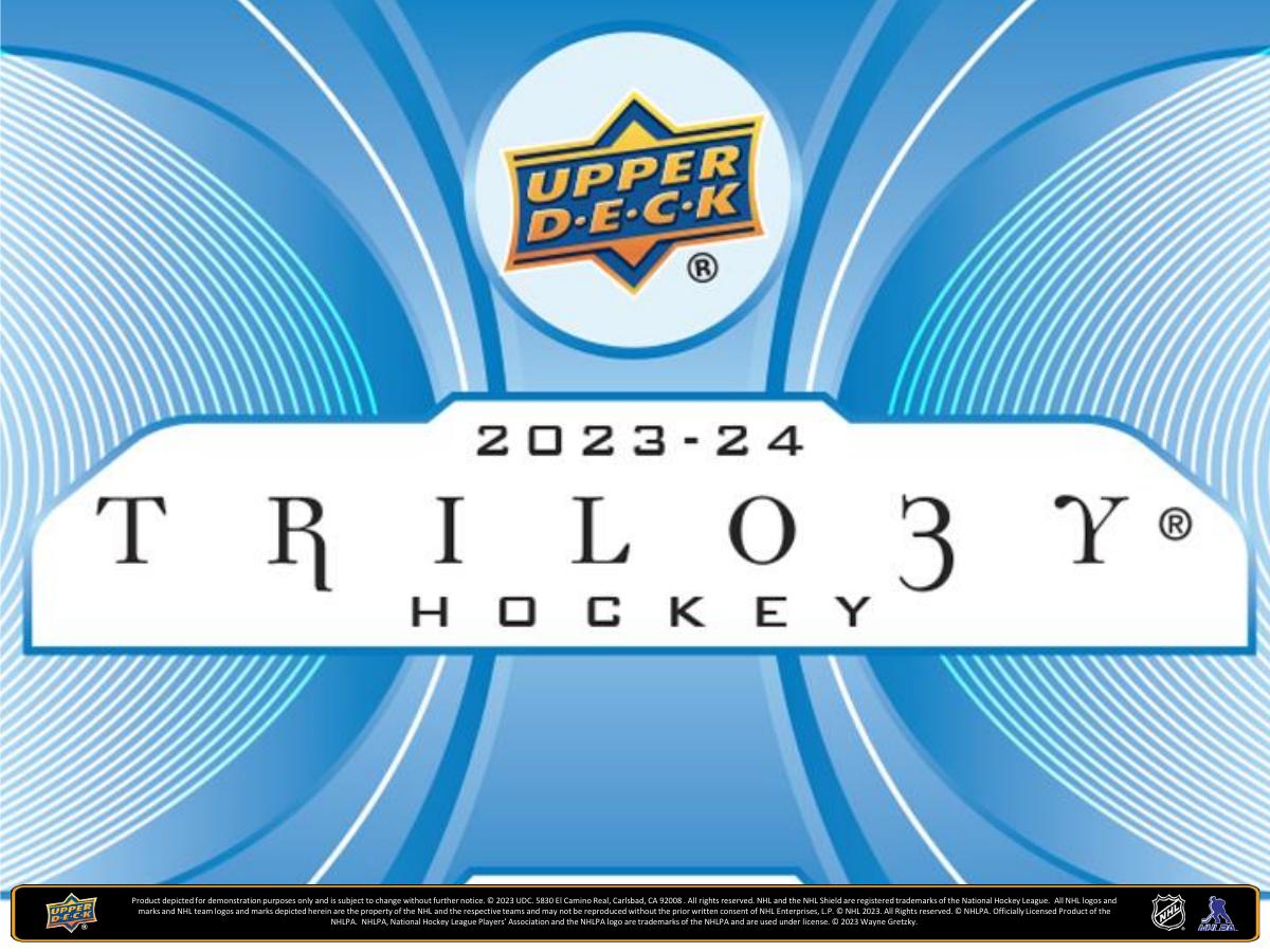 Обложка 2023/24 Upper Deck Trilogy